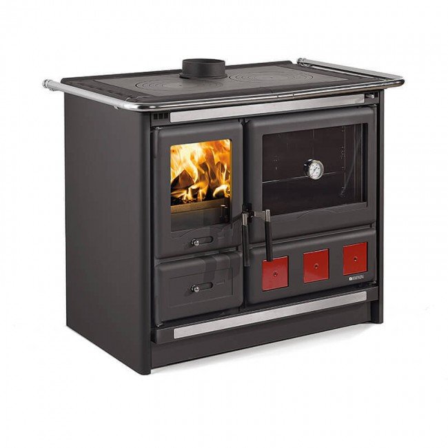 Cuisinière à bois Rosa XXL.16 — Steel — 10 kW QUIRIN BOIS